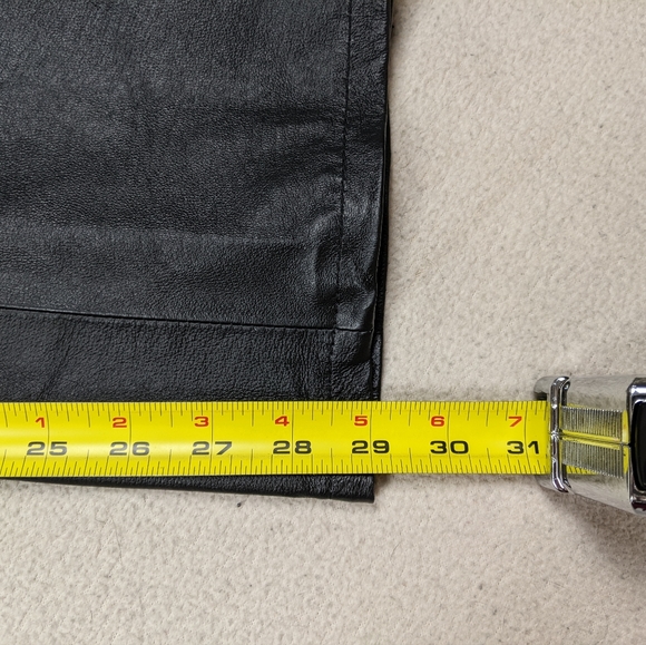 Harley Davidson Riding Gear Deluxe Pigskin Leather Chaps Women's Sz Small Hemmed - Picture 13 of 16